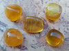 Trommelsteine - Fluorit "Gelb" (Extra Qualität)
