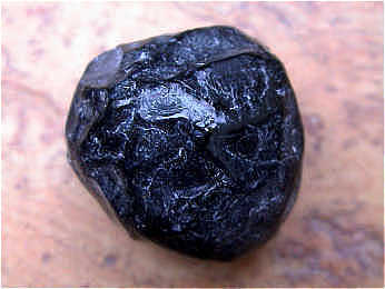 Mineralien - Apachenträne (Rauchobsidian), groß